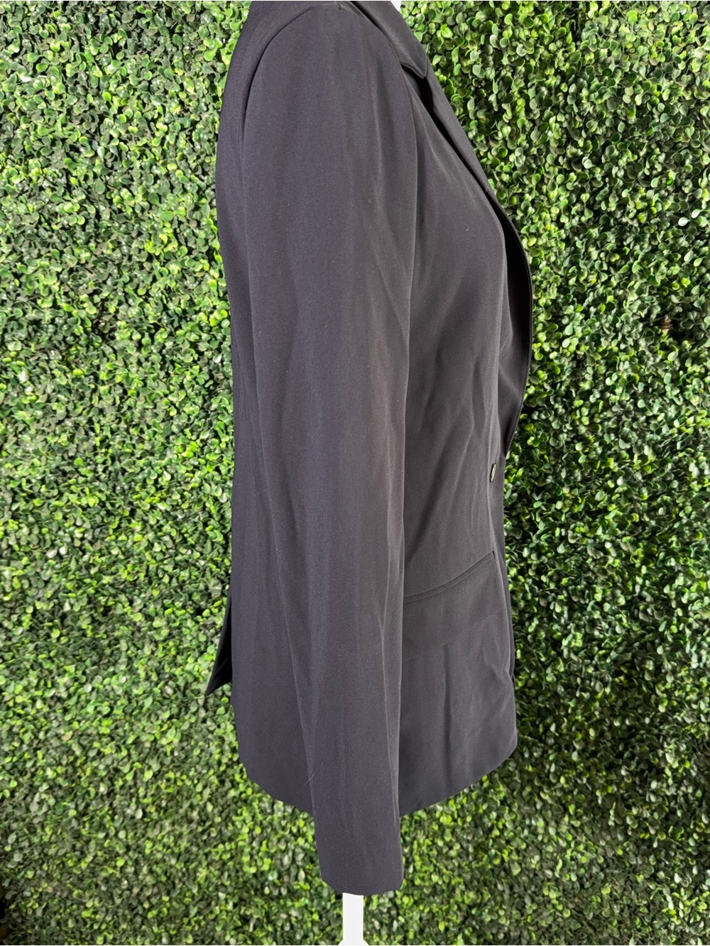 Zara Woman Studio Blazer Jacket Structured Tailored Navy XS NWT - Picture 4 of 10